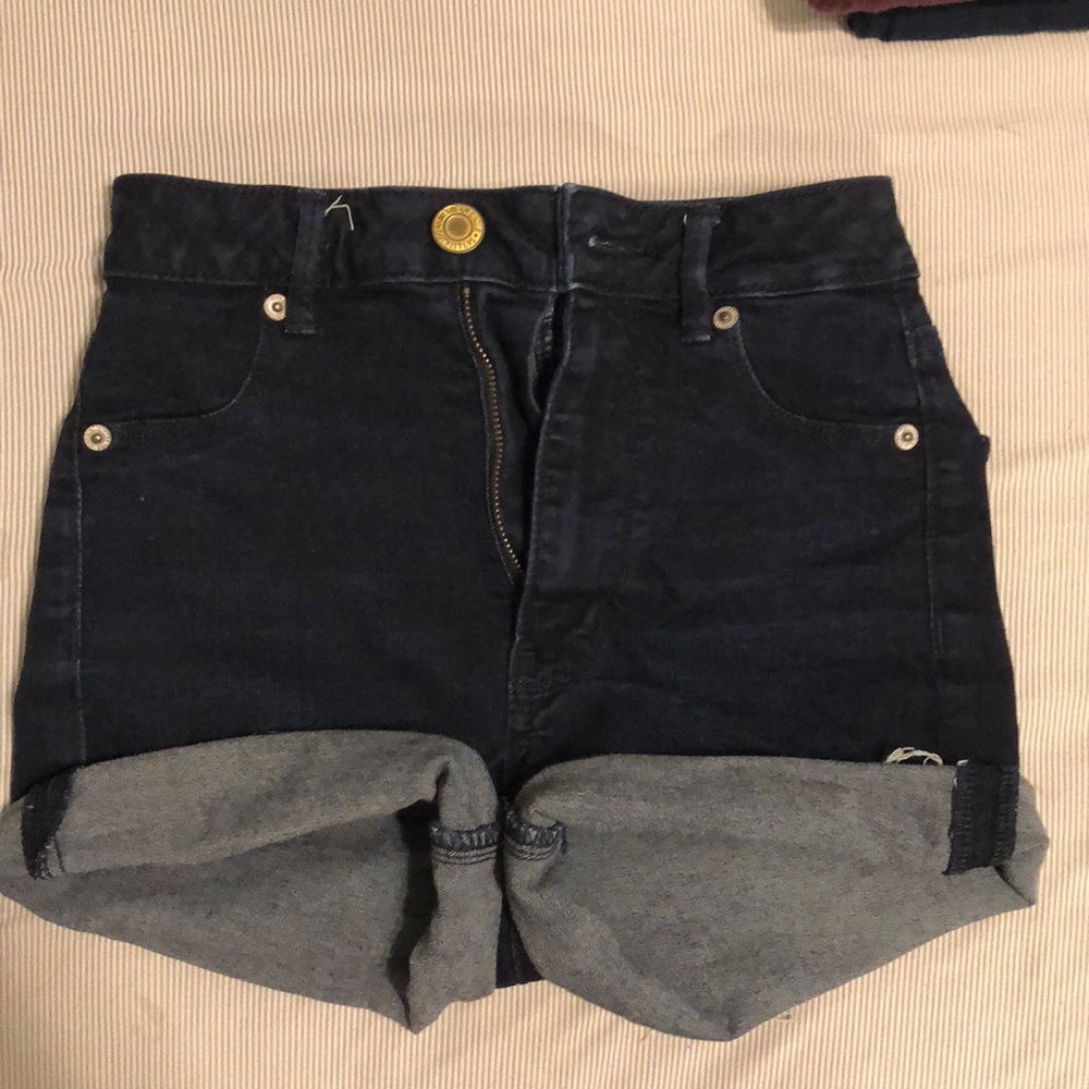 high waisted american eagle shorts